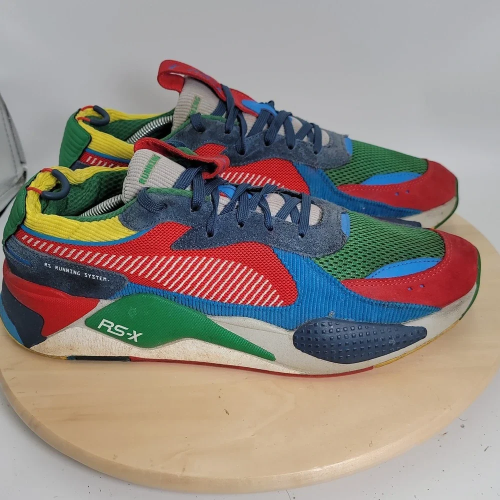 PUMA RS-X Market Multi Men Mesh Colorblock Sneakers Shoes Multicolor Size 13